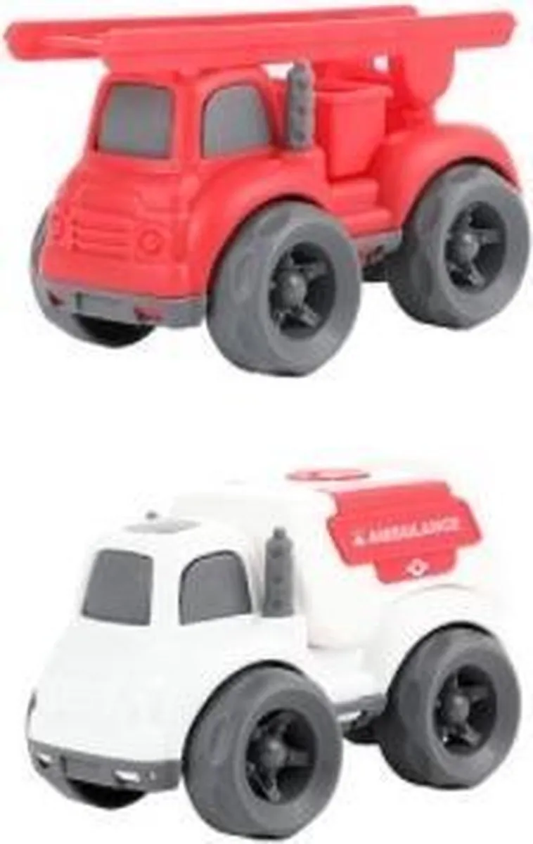 Toi-Toys Bouwvoertuig Assorti - 2 Stuks