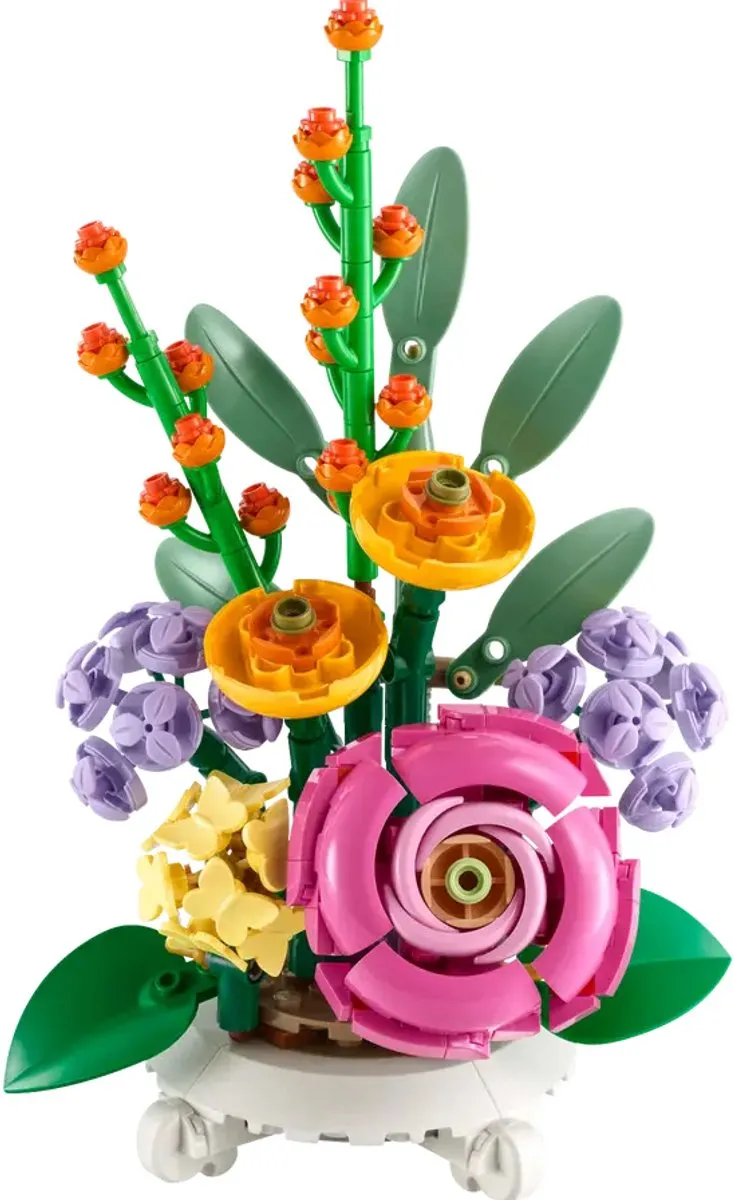 LEGO Botanicals 40762 Bloempotset - 253 Stukken - Roze/Groen