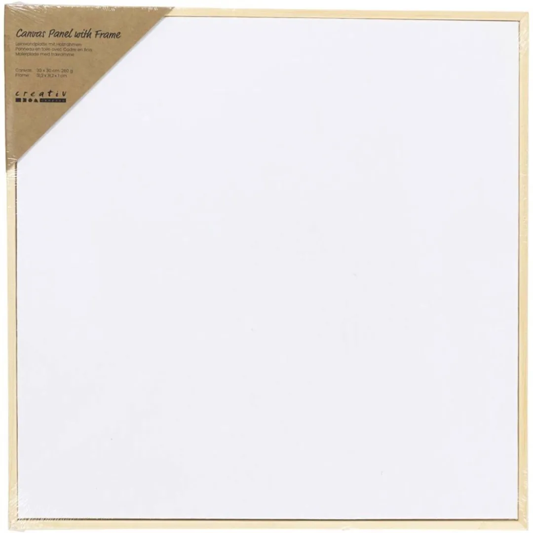 Creativ Company Canvas Paneel 30x30cm Multicolor