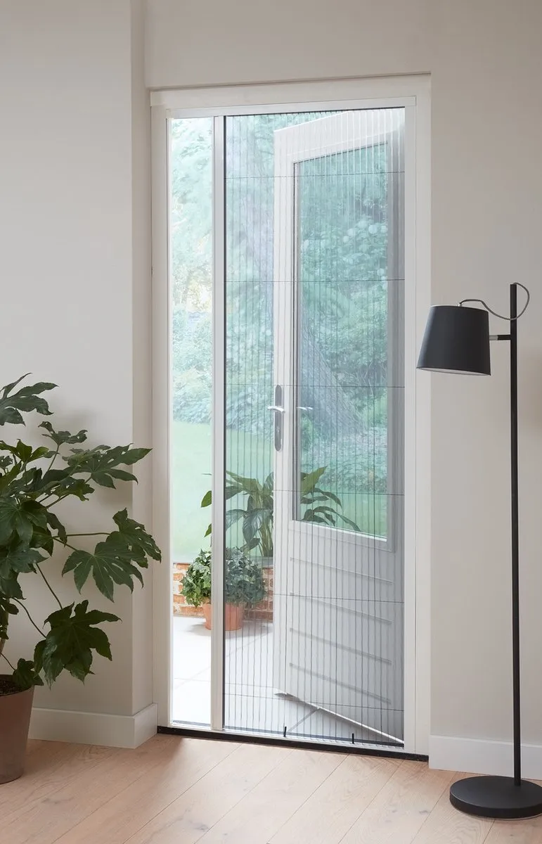 Bruynzeel Plissehor deur s700 100x199 wit