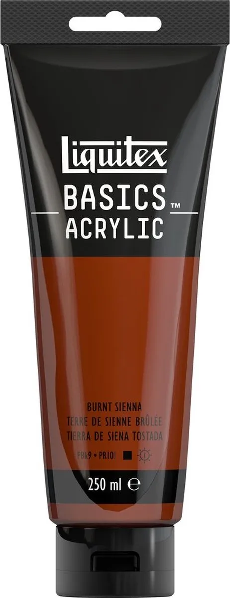 Liquitex Basics Acrylverf Burnt Sienna 250ml