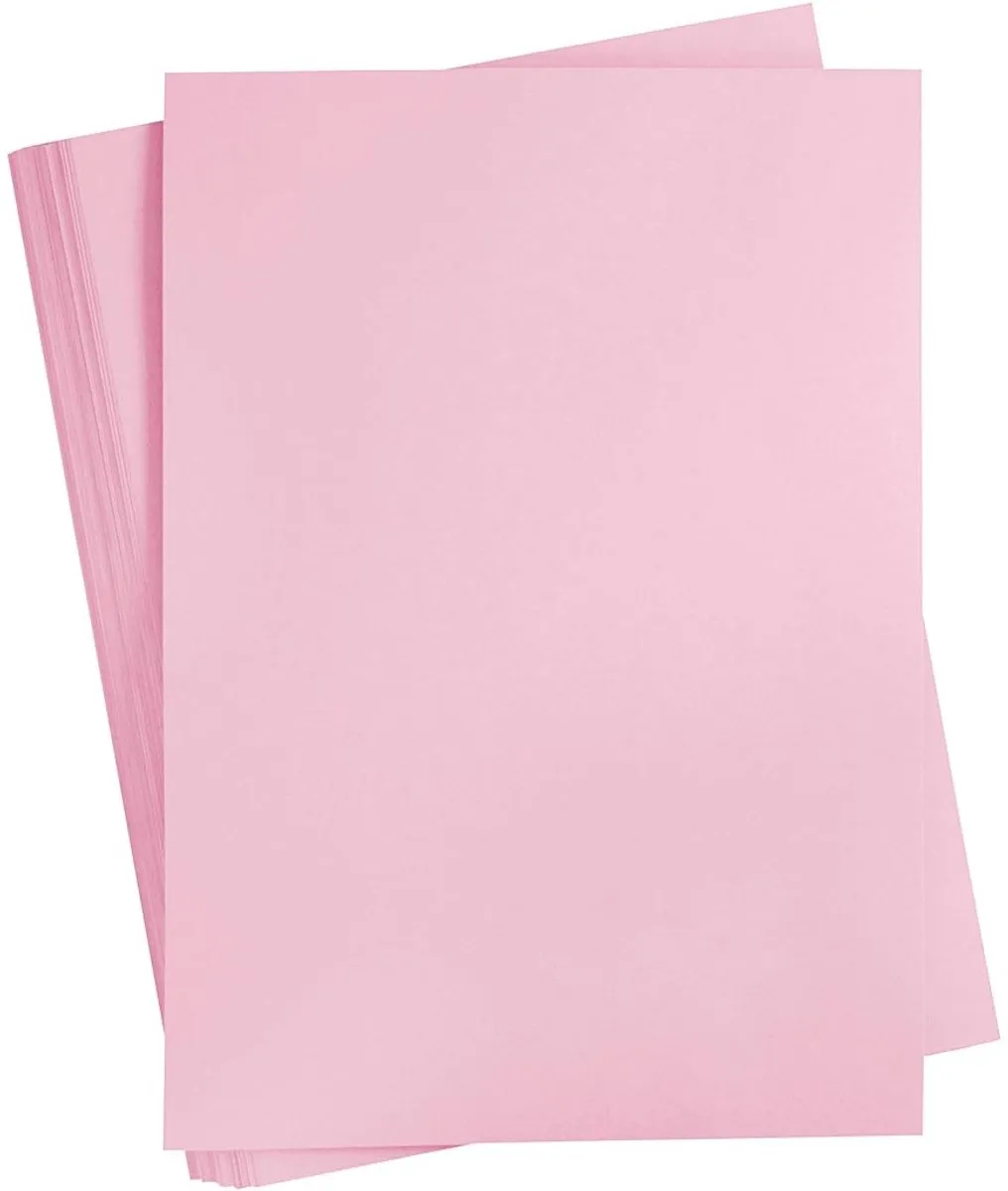 Creativ Company Roze A2 Karton 180g