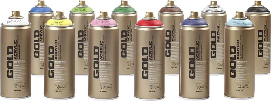 Colortime Montana Gold Spuitbusverf - 12x400ml