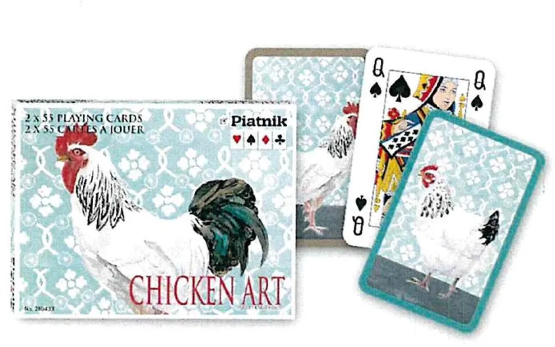 Piatnik Kip Art Speelkaarten PIA-210433