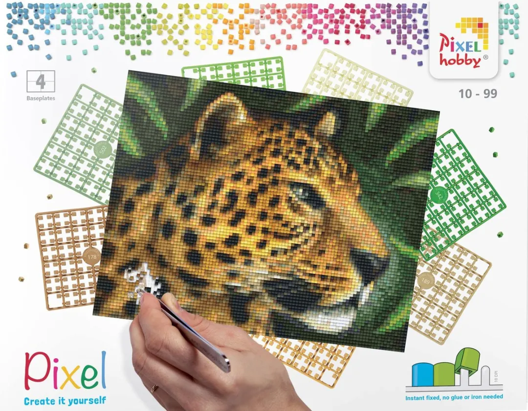 Pixelhobby Classic Luipaard 20x25cm