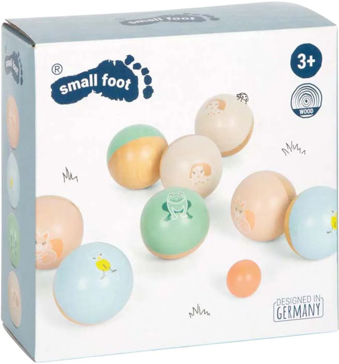 Small Foot Garden Buddies Boules - 8 Stuks - Multicolor
