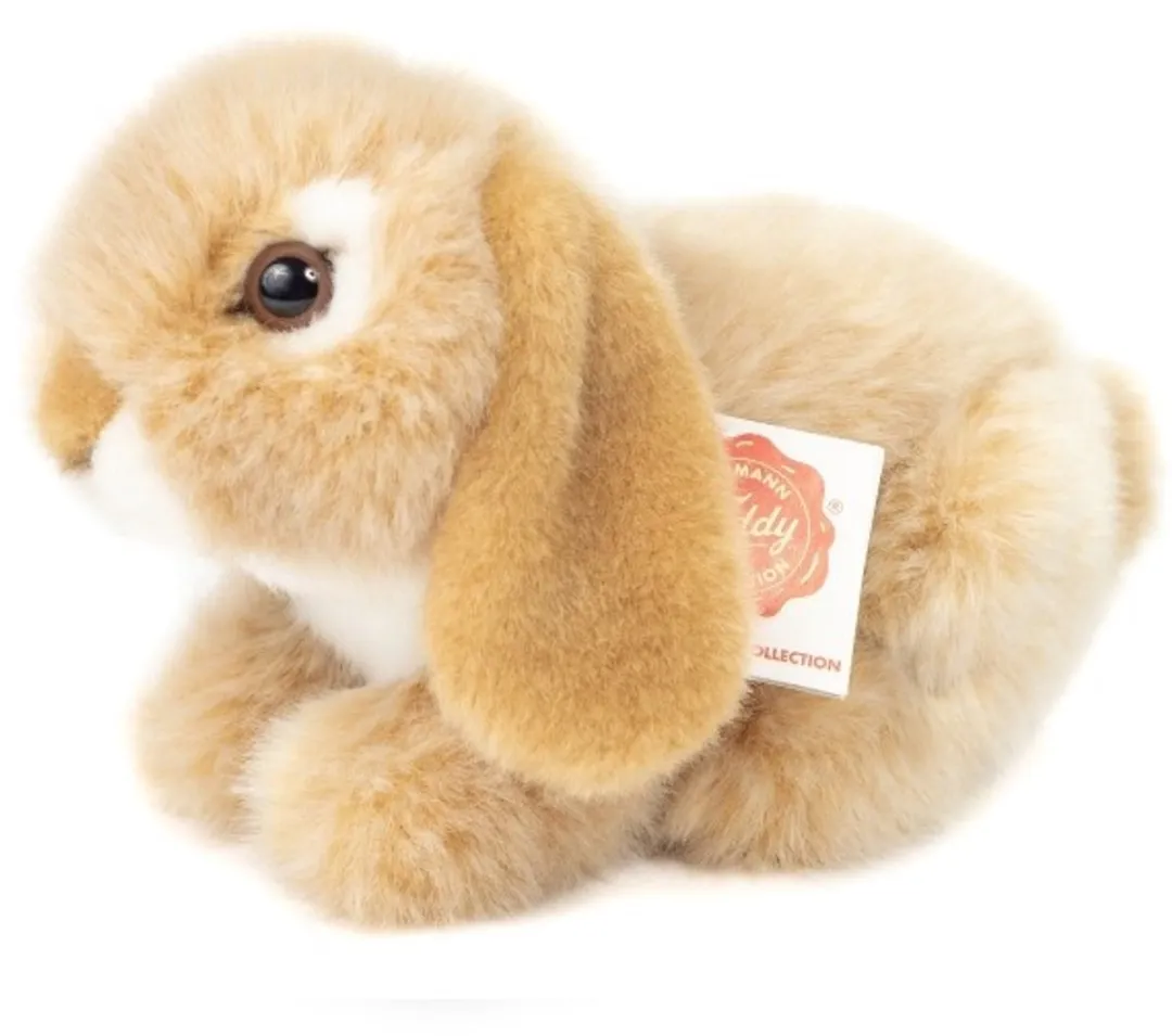 Hermann Teddy Knuffel Konijn Ram Beige 18cm