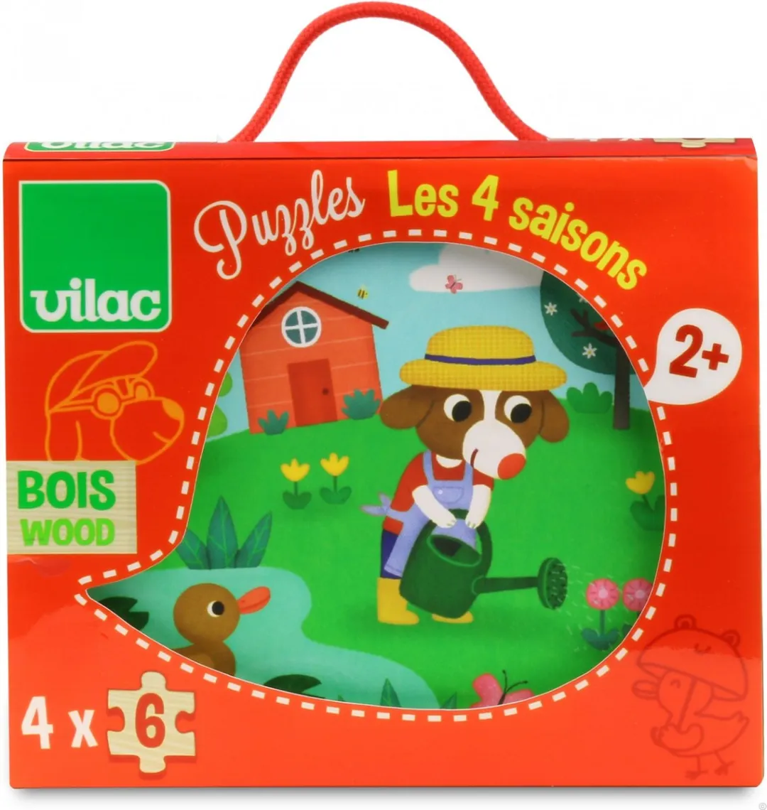 Vilac 4 Seizoenen Puzzel