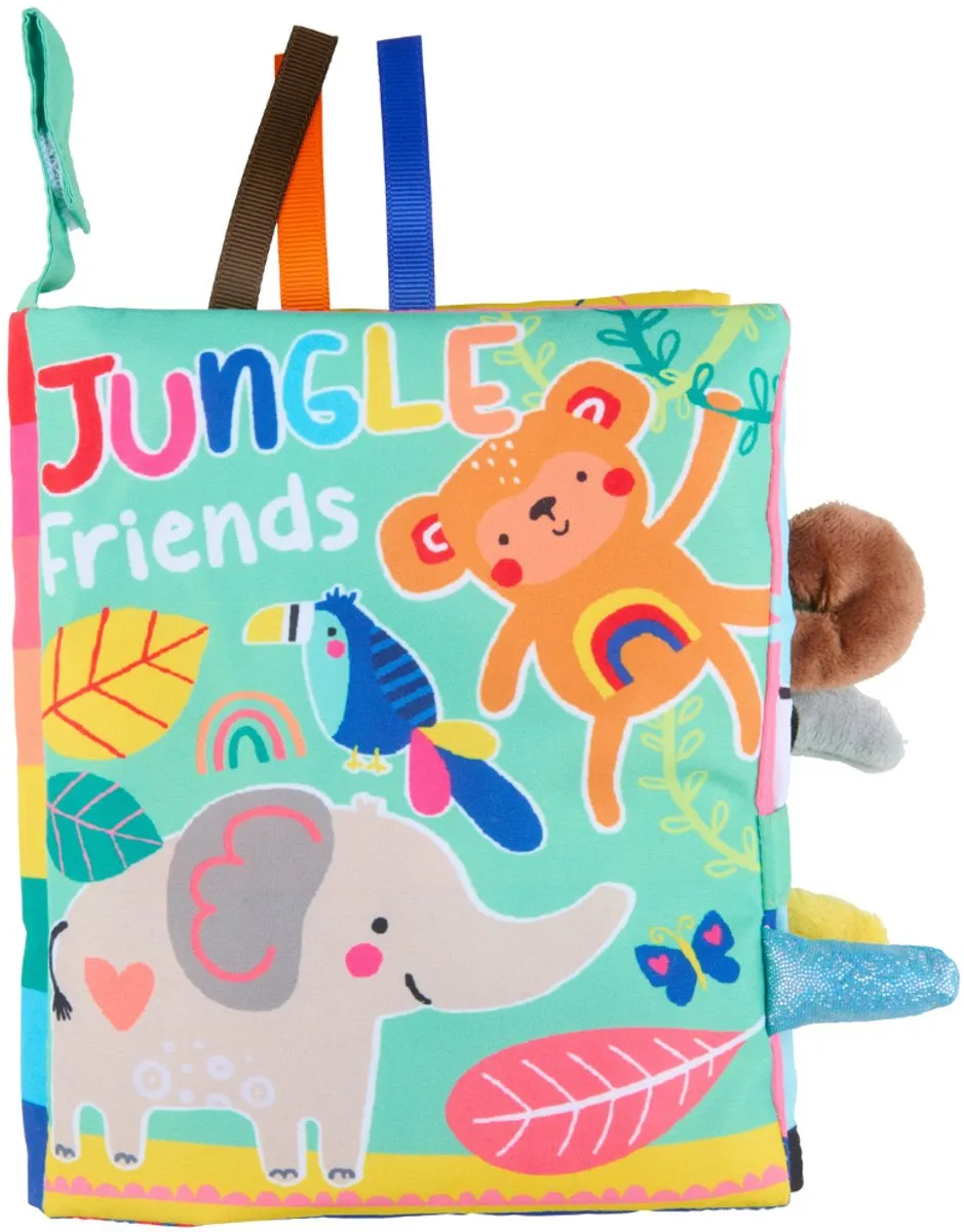 Eddy Toys Crinkly Touch & Feel Boek Multicolor