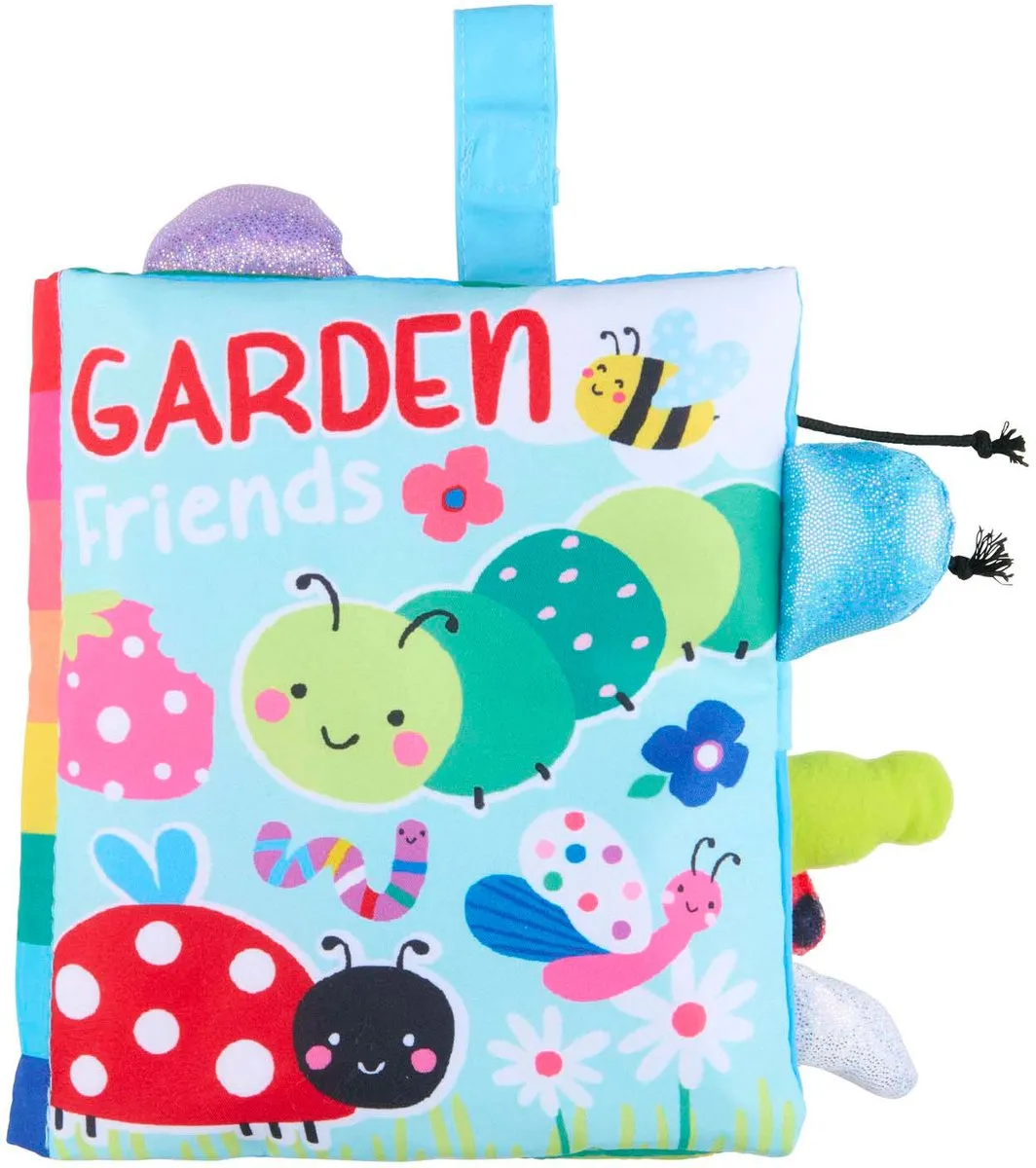 Eddy Toys Crinkly Touch & Feel Boek Multicolor