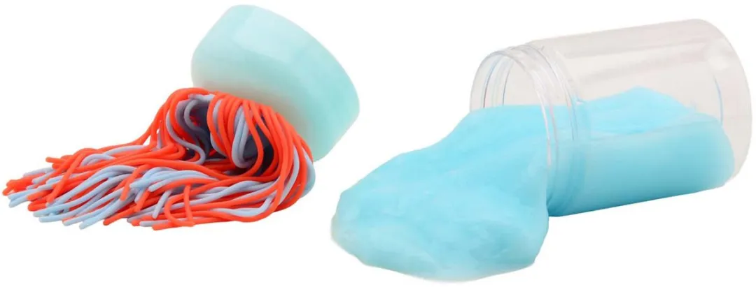 Johntoy Crazy Hair Monster Putty - Multi kleuren - afbeelding 2 van 2