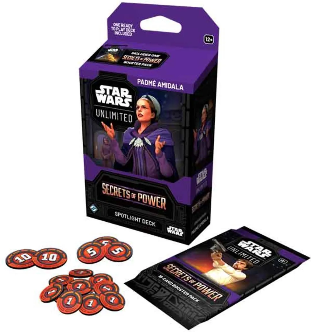 Fantasy Flight Games Star Wars Unlimited Secrets of Power Padmé Amidala Deck
