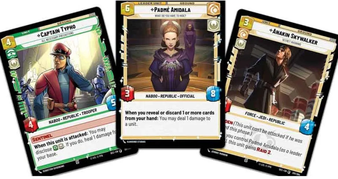 Fantasy Flight Games Star Wars Unlimited Secrets of Power Padmé Amidala Deck