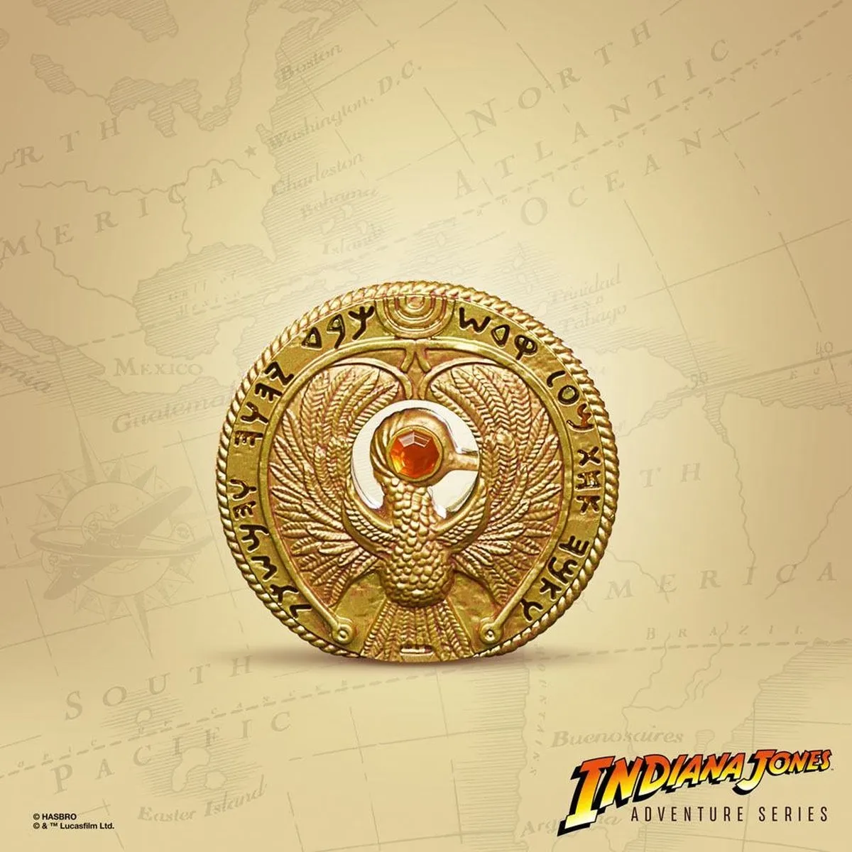 Hasbro Indiana Jones Replica Staff of Ra Headpiece - Multicolor