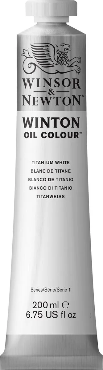 Winsor & Newton Winton Olieverf Titanium White 200ml