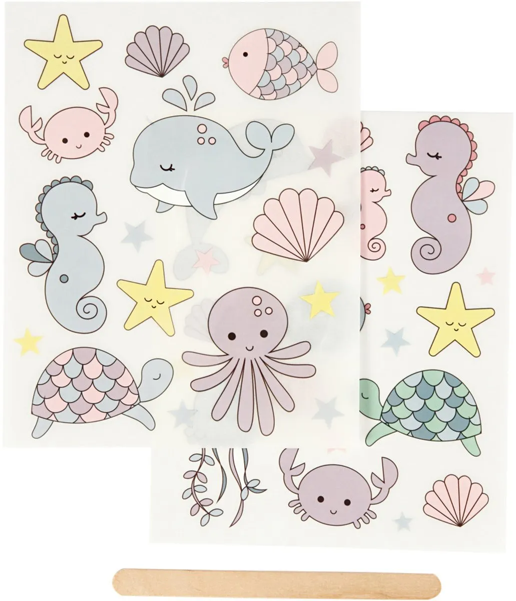 Creativ Company Rub-on Stickers Oceaan