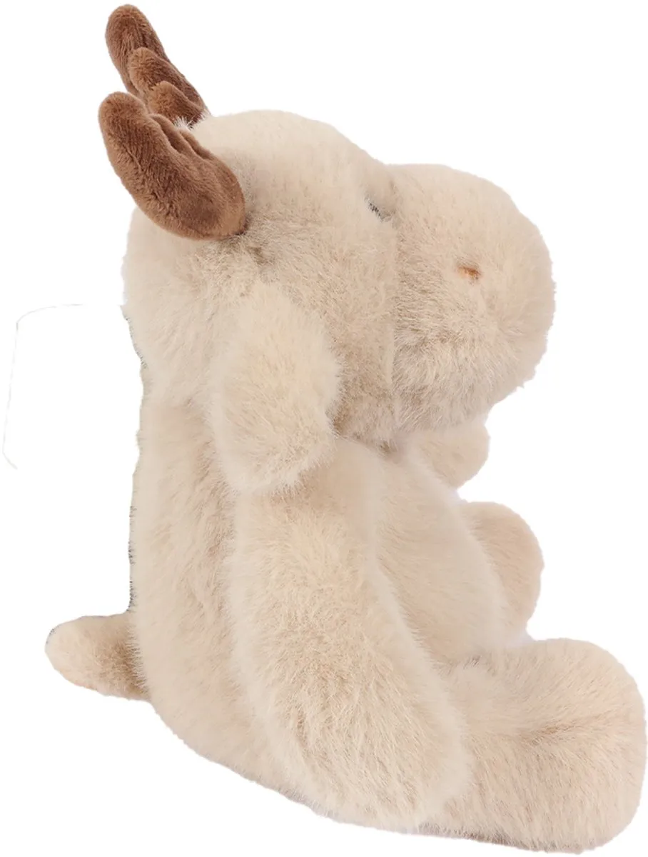 PIA Soft Toys Pluche Eland Knuffel 22cm - Beige/Bruin