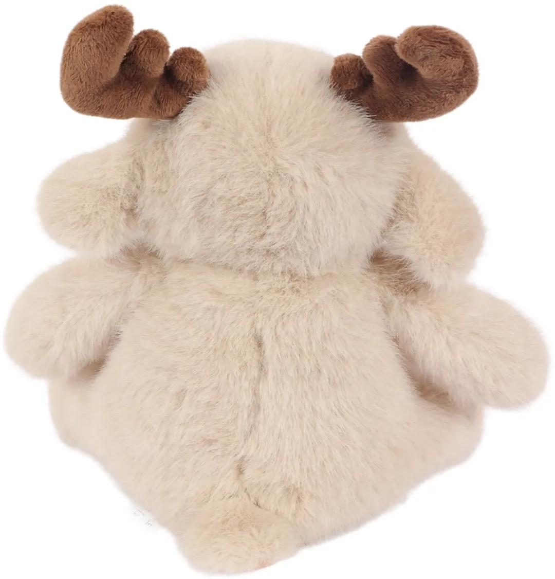 PIA Soft Toys Pluche Eland Knuffel 22cm - Beige/Bruin