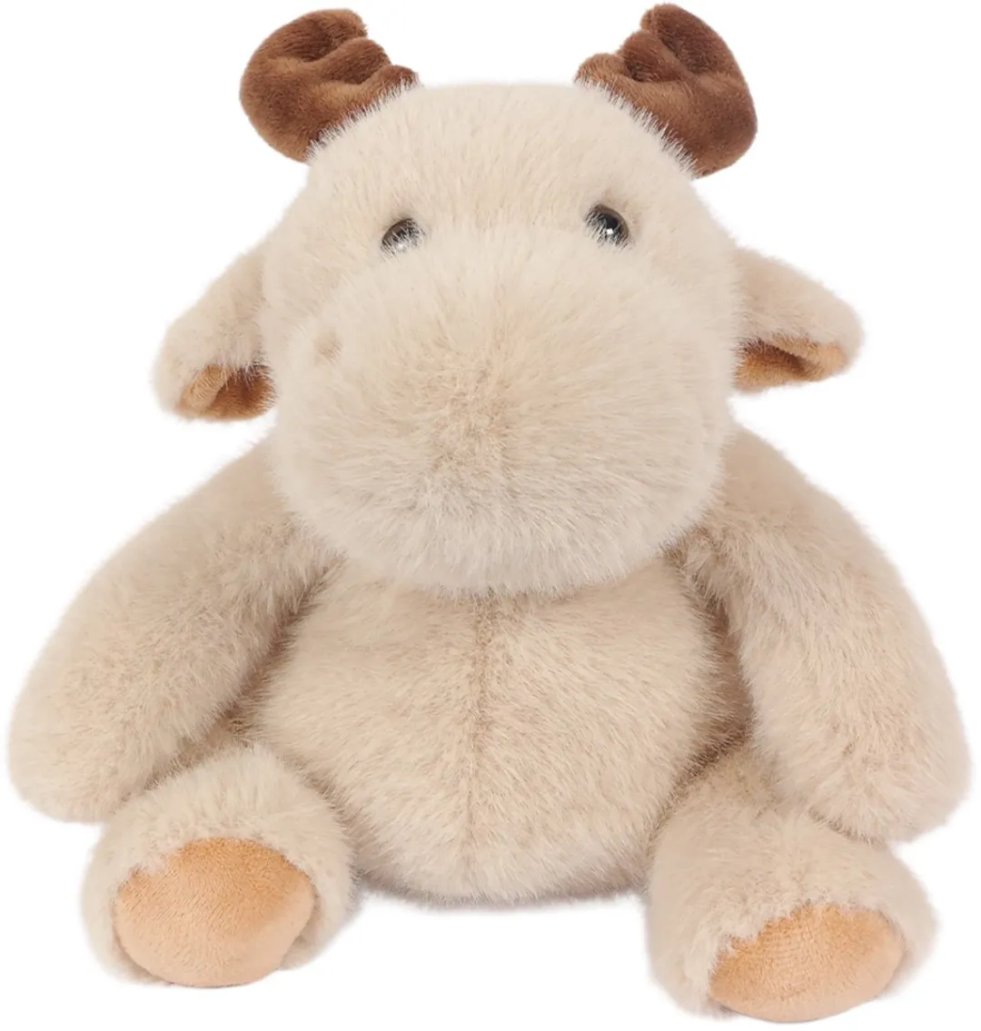 PIA Soft Toys Pluche Eland Knuffel 22cm - Beige/Bruin
