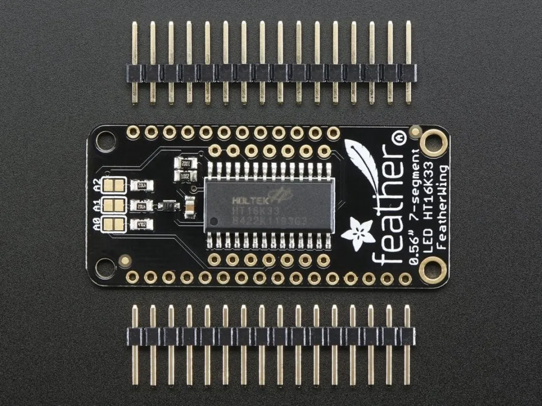 Adafruit 3088 4-Digit 7-Segment LED Matrix Display - Meerkleurig