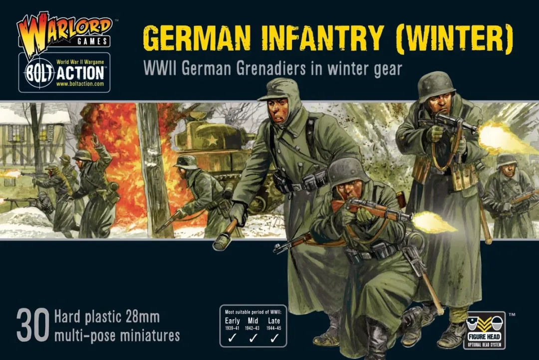 Warlord Games Bolt Action Duitse Infanterie Winter