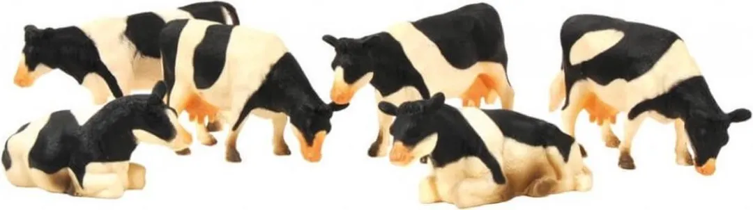 Kids Globe Koeien 1:32 - 6 Stuks - MPN 570009