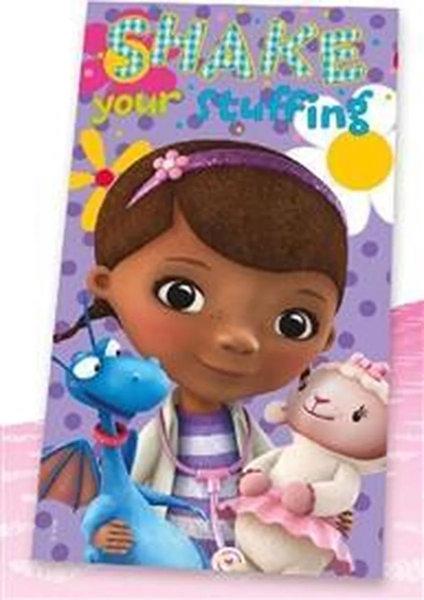 Disney Doc McStuffins Badlaken - Multicolor