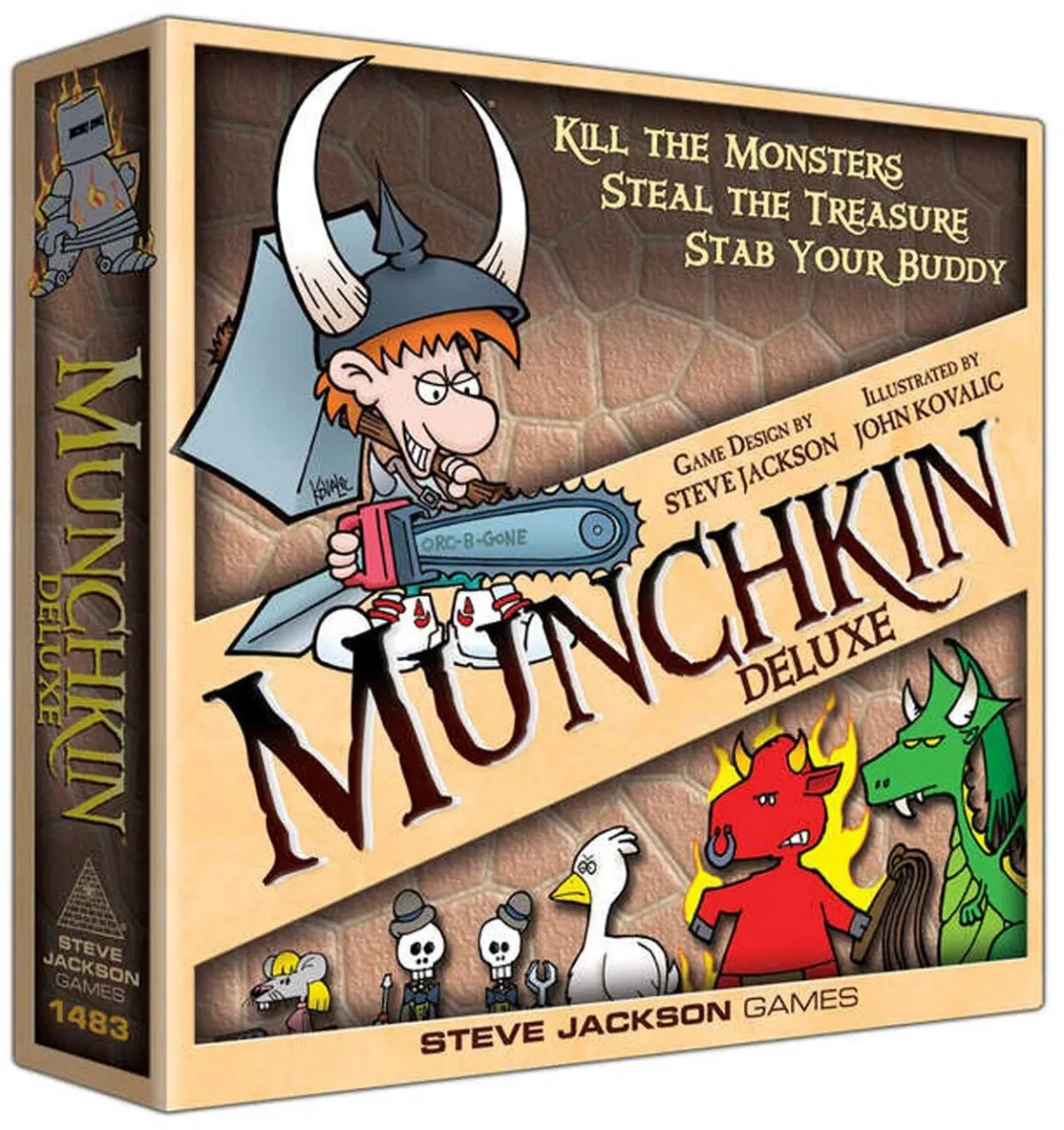 Steve Jackson Games Munchkin Deluxe Bordspel