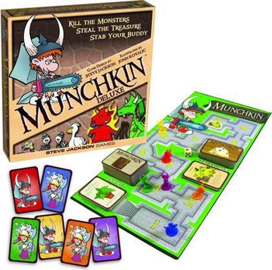 Steve Jackson Games Munchkin Deluxe Bordspel - 3-6 Spelers