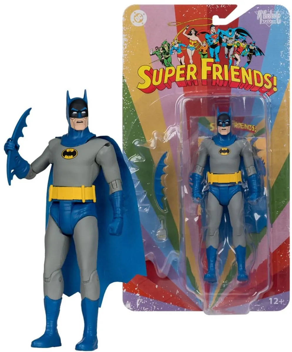McFarlane Toys DC Retro Super Friends Bizarro Batman - Action Figuur 15cm Multi