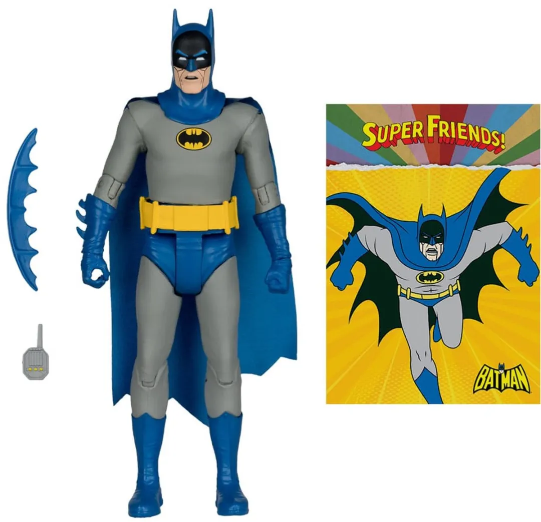 McFarlane Toys DC Retro Super Friends Bizarro Batman - Action Figuur 15cm Multi