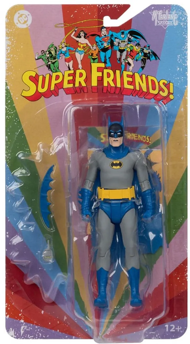 McFarlane Toys DC Retro Super Friends Bizarro Batman - Action Figuur 15cm Multi
