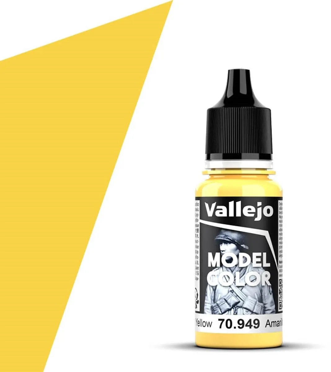 Vallejo Model Color Light Yellow Acrylverf 17ml
