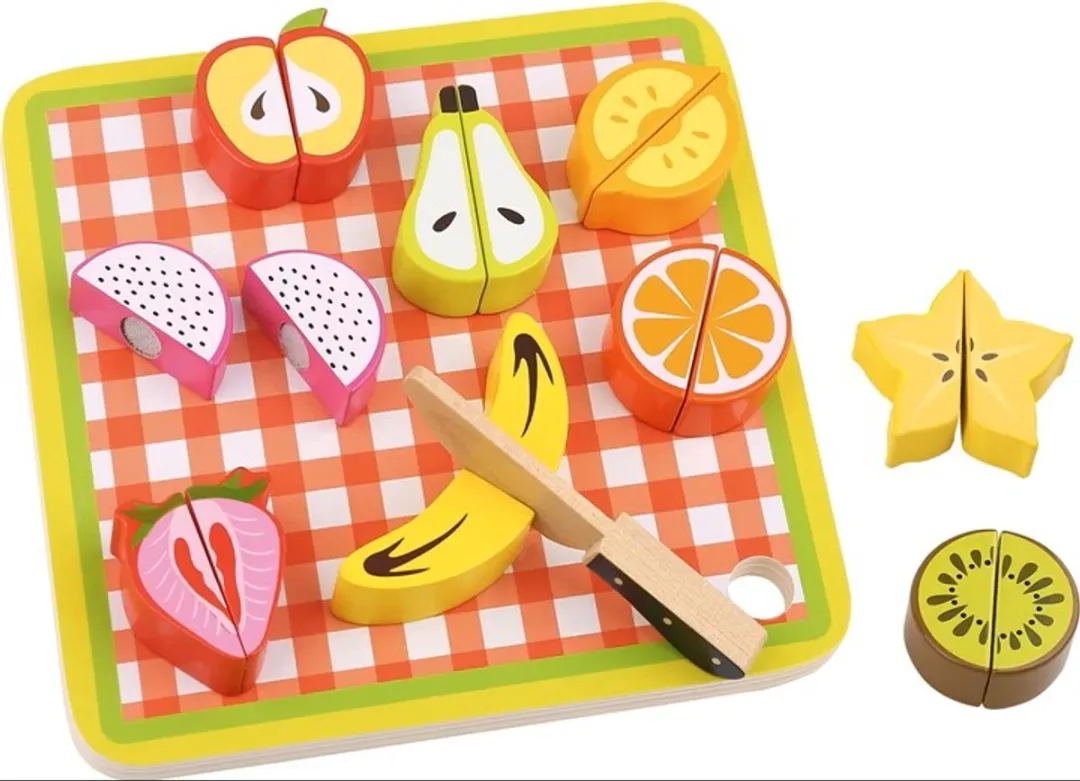 Tooky Toy Snijfruit Set 20-delig
