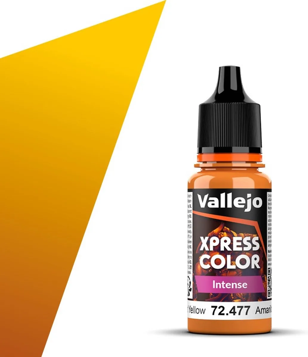 Vallejo Hobbyverf Acryl Xpress Color Dreadnought Yellow 18ml