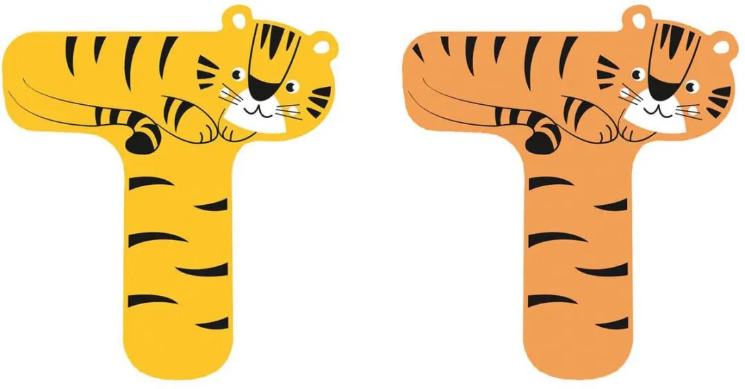 Small Foot Houten Dierenletter T