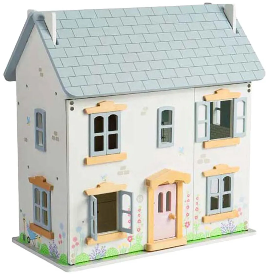 BIGJIGS Houten Zomerhuis Poppenhuis - Minipop