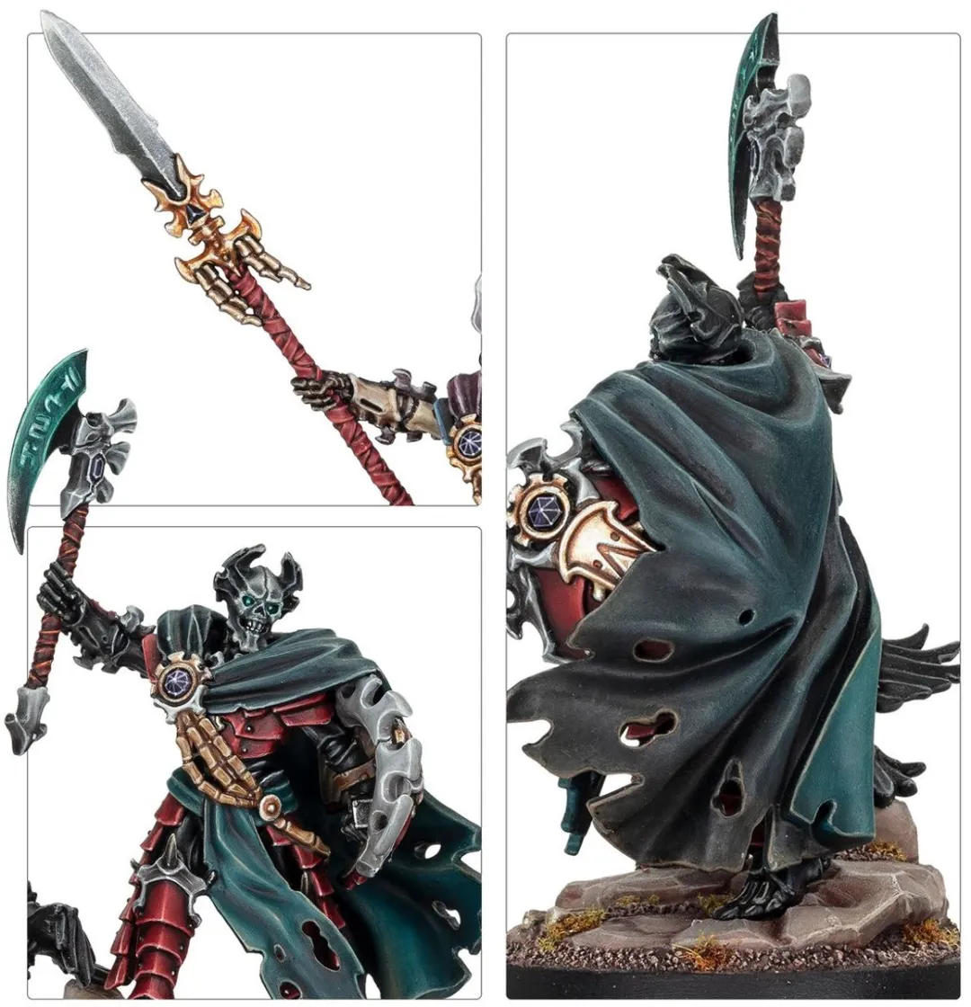 Games Workshop Ossiarch Bonereapers Liege Mortek - 17 Onderdelen