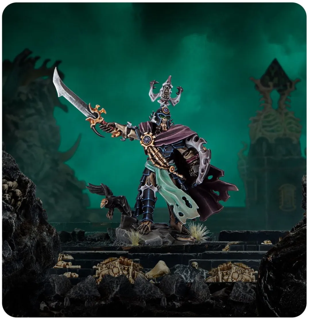 Games Workshop Ossiarch Bonereapers Liege Mortek - 17 Onderdelen
