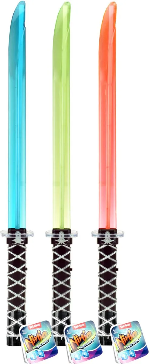 Toi-Toys Lichtzwaard Ninja Licht & Geluid - Multicolor