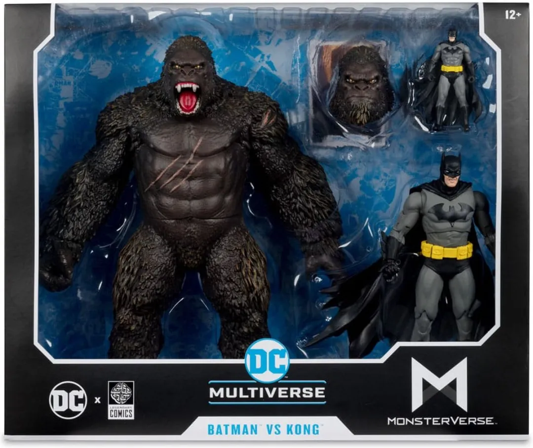 McFarlane Toys DC Multiverse Batman & Kong 2-Pack - 29cm Action Figuur - Multi - afbeelding 2 van 6