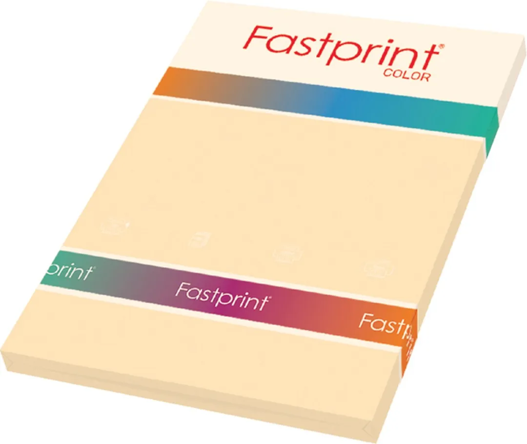 Quantore Colour A4 Kopieerpapier 160gr - Crème - 50 Vel