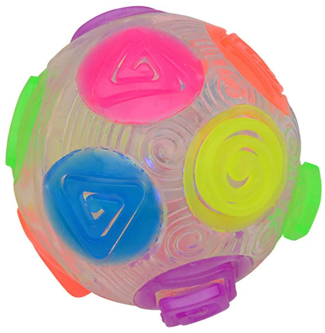Johntoy Crazy Flitsende Stuiterbal Ø8cm