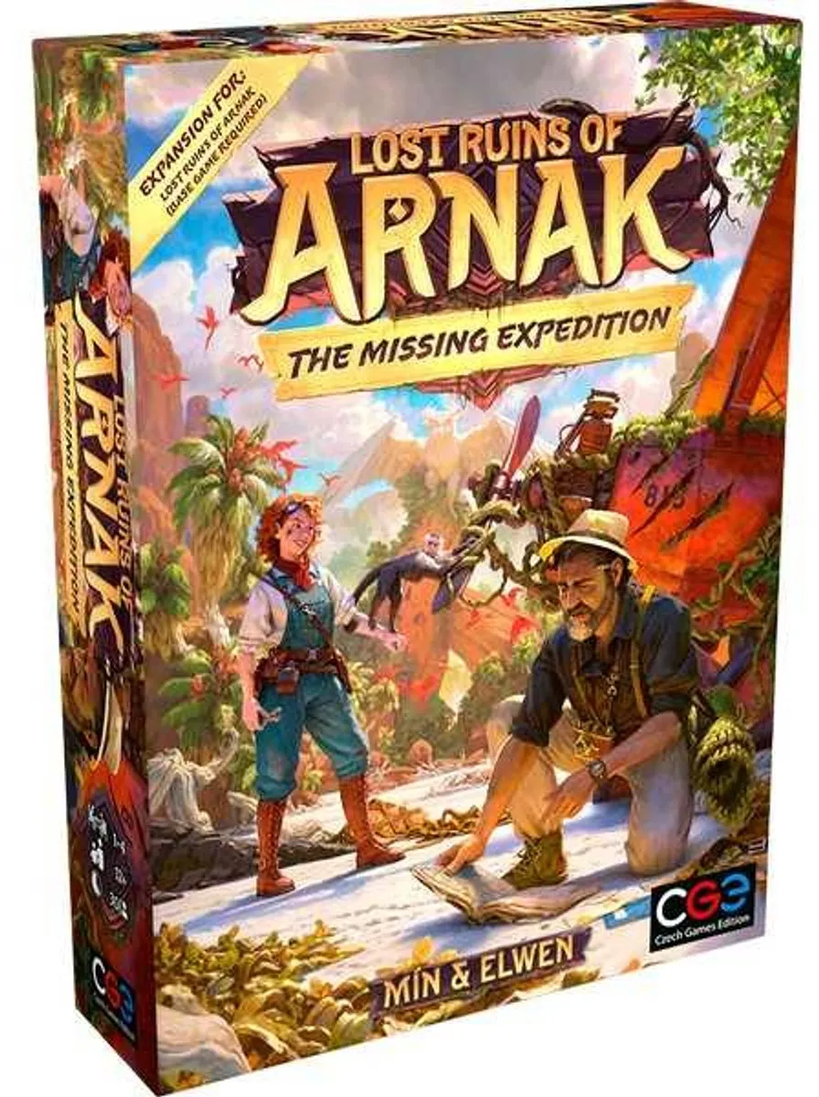 Lost Ruins of Arnak: The Missing Expedition uitbreiding (ENG)