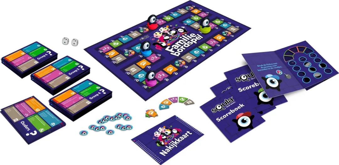 Identity Games sQula Familiebordspel 05464 - 2-4 Spelers