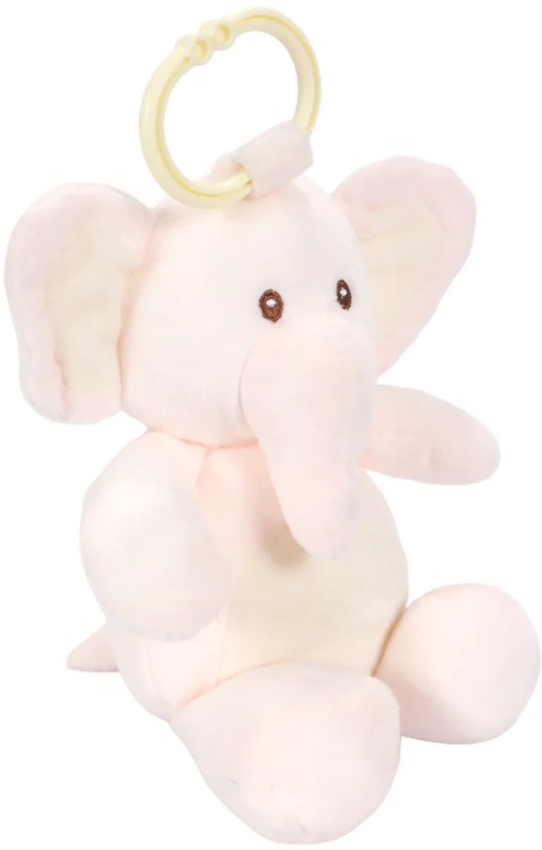PIA Pluche Olifant Roze 25cm