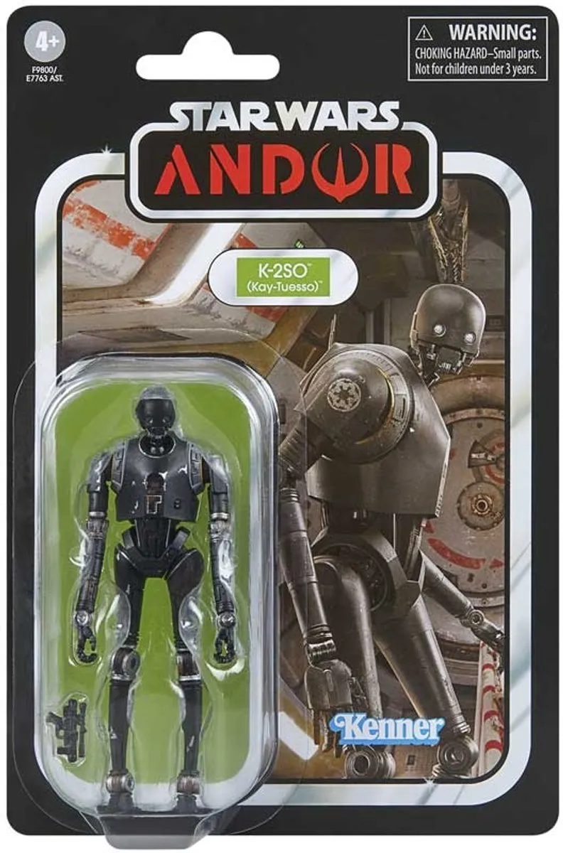 Hasbro Star Wars Andor Vintage K-2SO Action Figure 10cm
