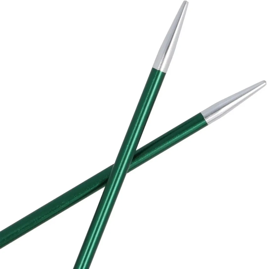 KnitPro Zing Rondbreinaalden 80cm 3.00mm - Groen