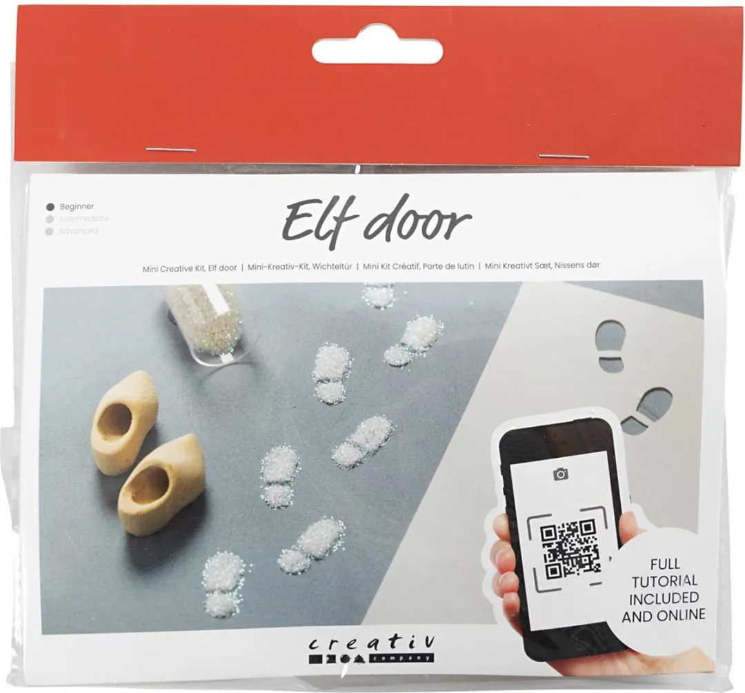 Creativ Company Miniatuur Kabouterdeur Voetafdrukken