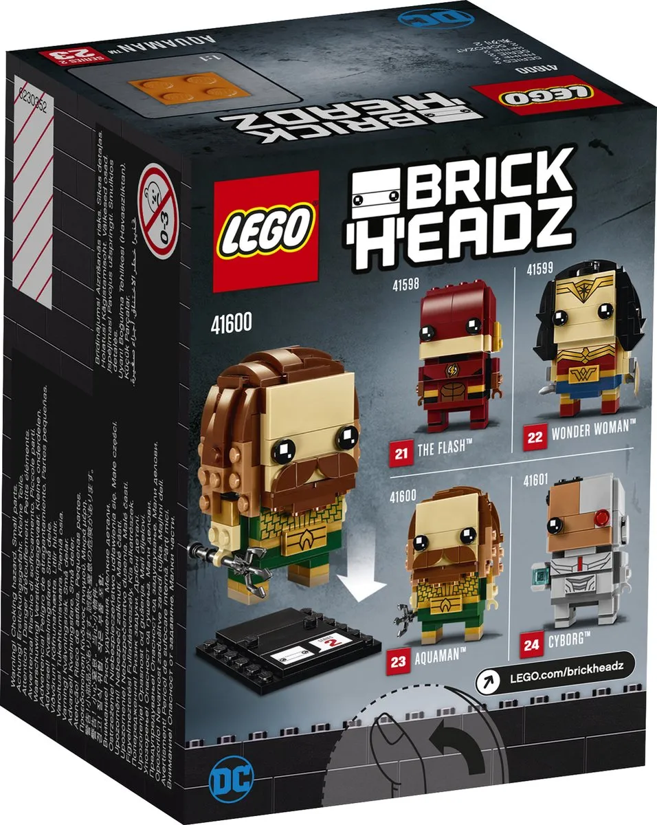 LEGO BrickHeadz Aquaman 41600 - 135 Stukken